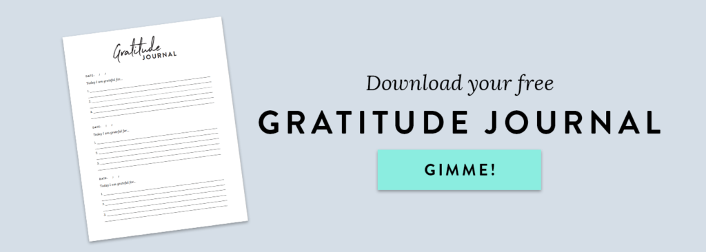 Free gratitude journal