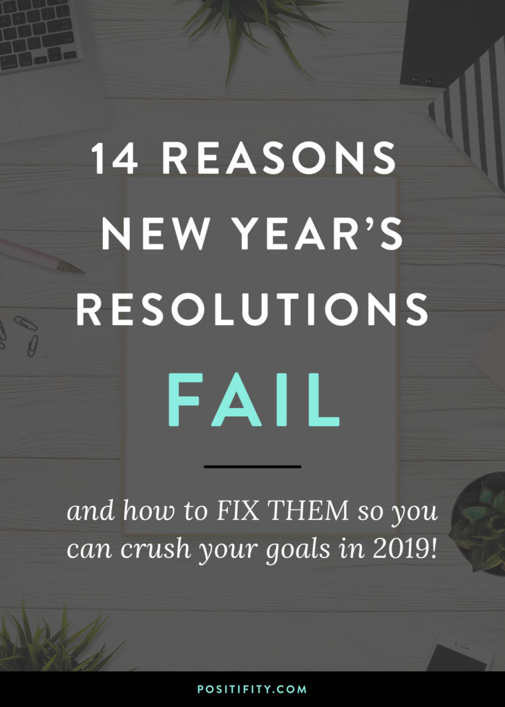 Reasons New Years Resolutions Fail and How to Fix Them